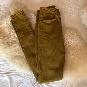 JOE’S SKINNY JEANS - MUSTARD COLOR